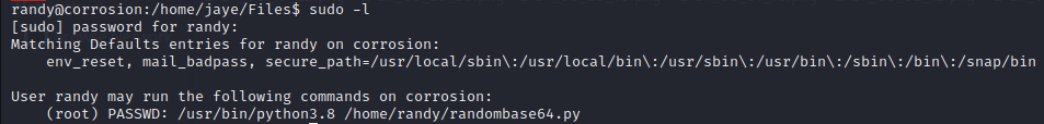 cor2 sudo -l.png